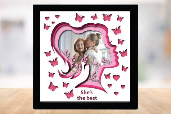 3D Mothers Day Shadow Box Svg Review