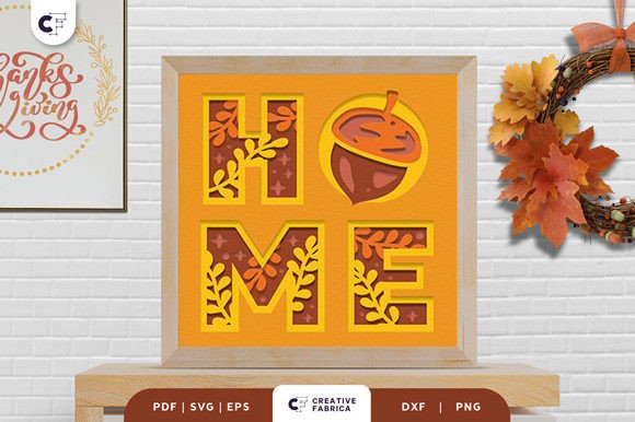 Acorn HOME 3D Layered Paper Cut Embroidery Review
