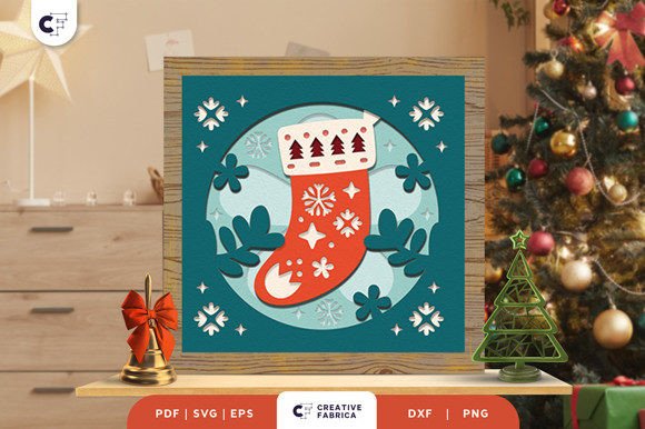 Christmas Stockings 3D Shadow Box: A Designerβs Review for Holiday Branding