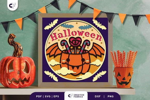 Cute Halloween Basket 3D Light Box: A Seller’s Review