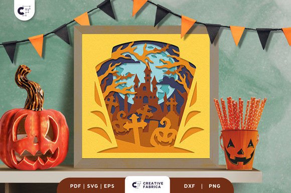Halloween Graveyard 3D SVG: A Brand Designer’s Review