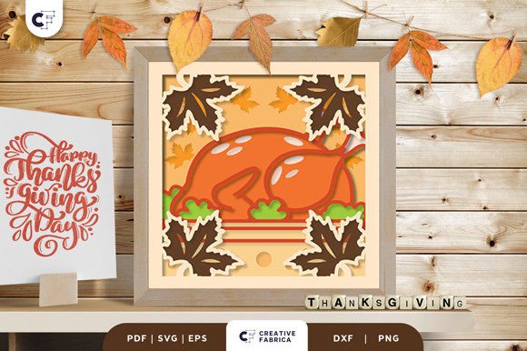 Thanksgiving Turkey 3D Shadow Box Review