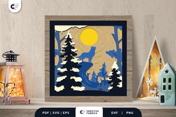 Wolf in the Winter Forest Embroidery Review